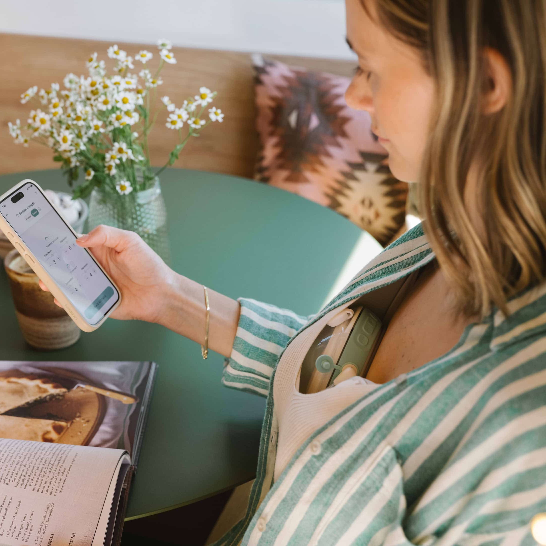 Breast pump sizing kit