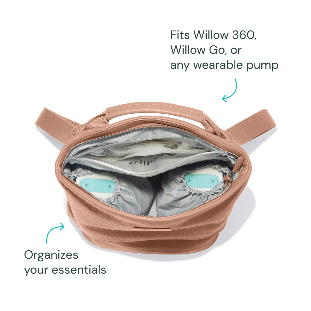 Pump Anywhere Bag with Removable Milk Cooler for Pumping Essentials