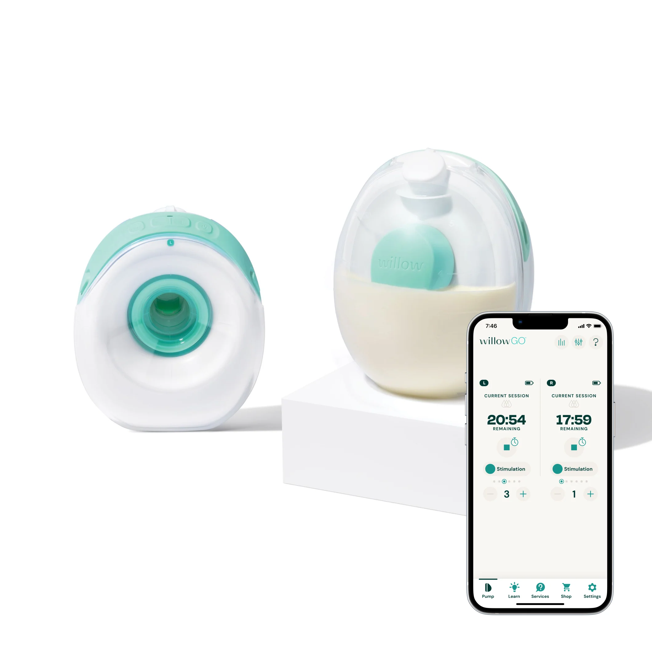 Willow GoÂ® Wearable Breast Pump