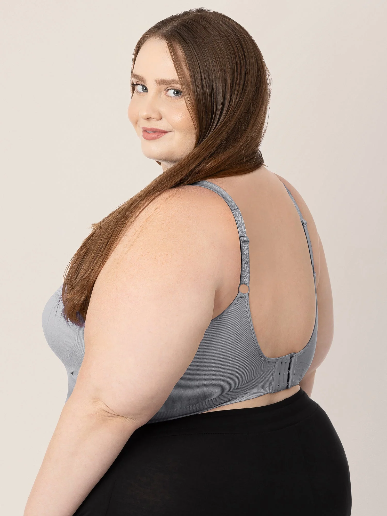 Simply Sublime® Nursing Bra in Grey by Kindred Bravely