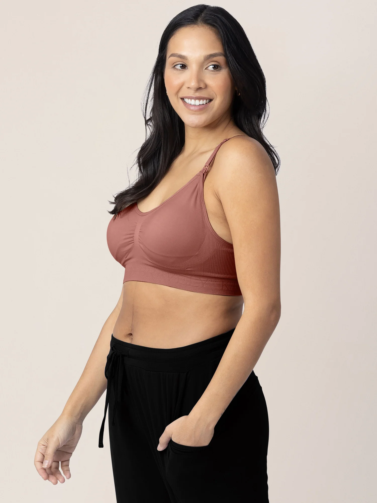 Simply Sublime® Nursing Bra in Redwood for Everyday Feeding