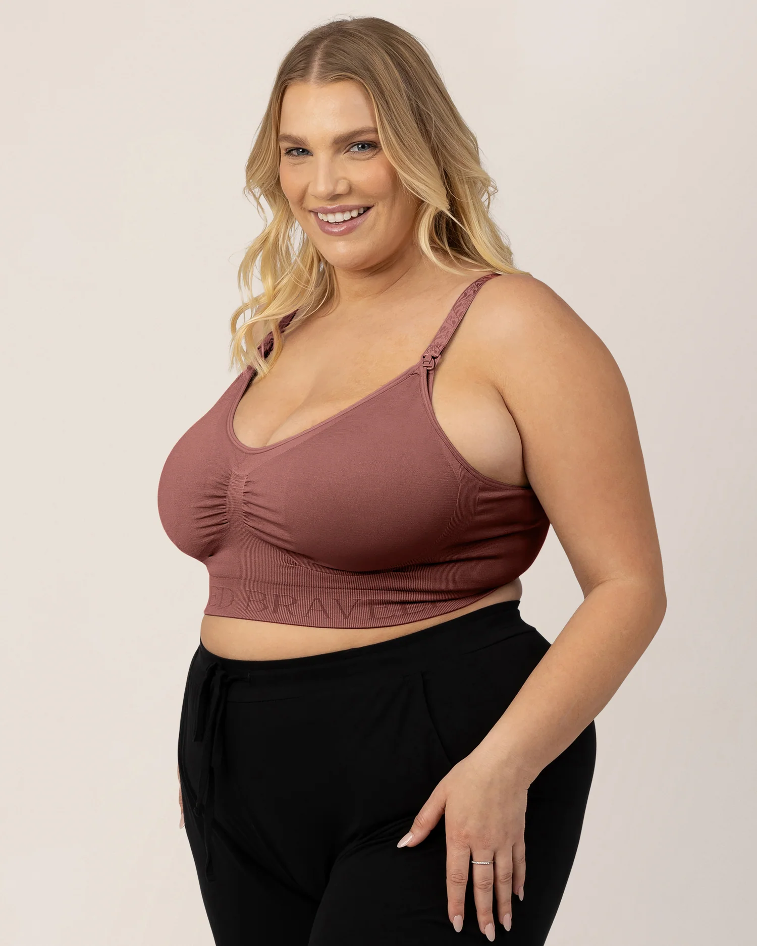 Simply Sublime® Nursing Bra in Redwood for Everyday Feeding