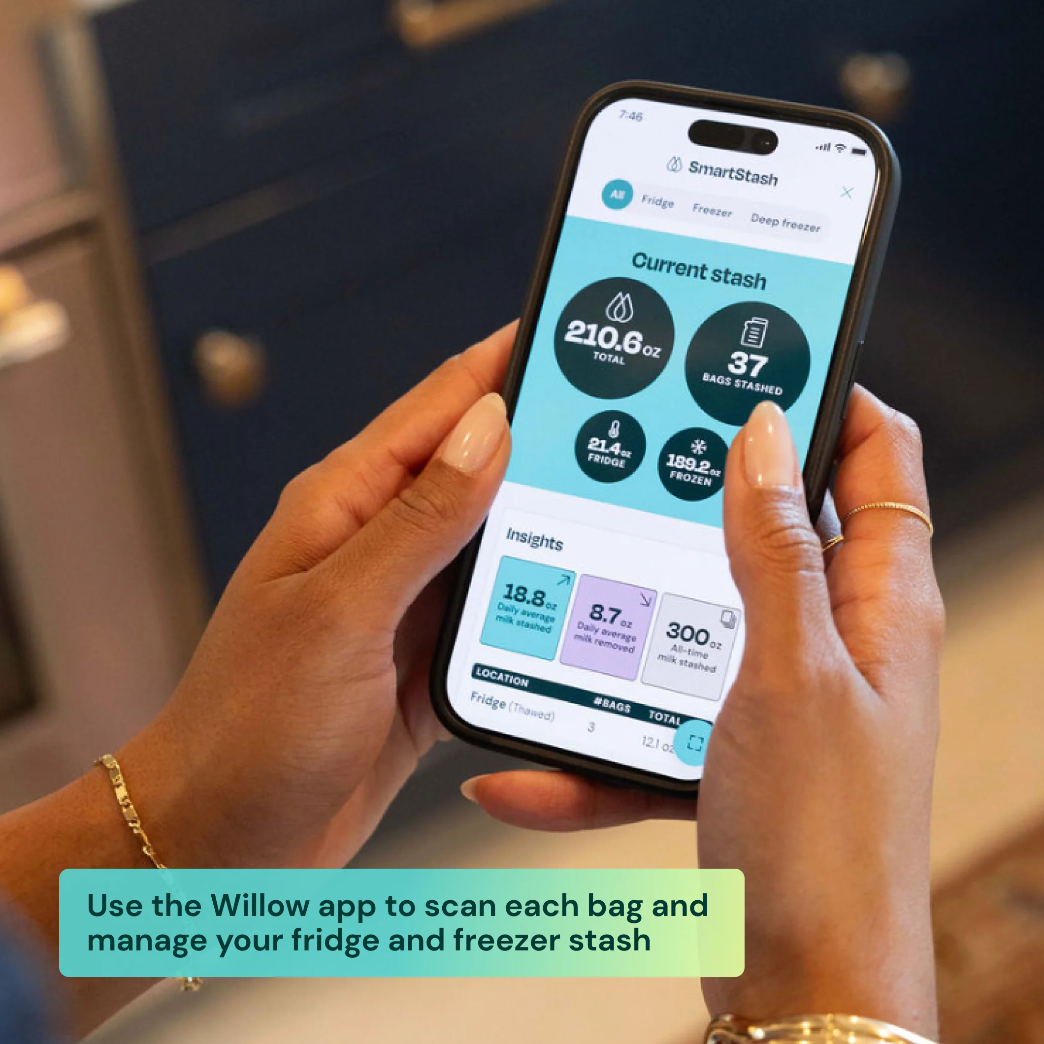 Breast Milk Storage Bags with SmartStash Tracking