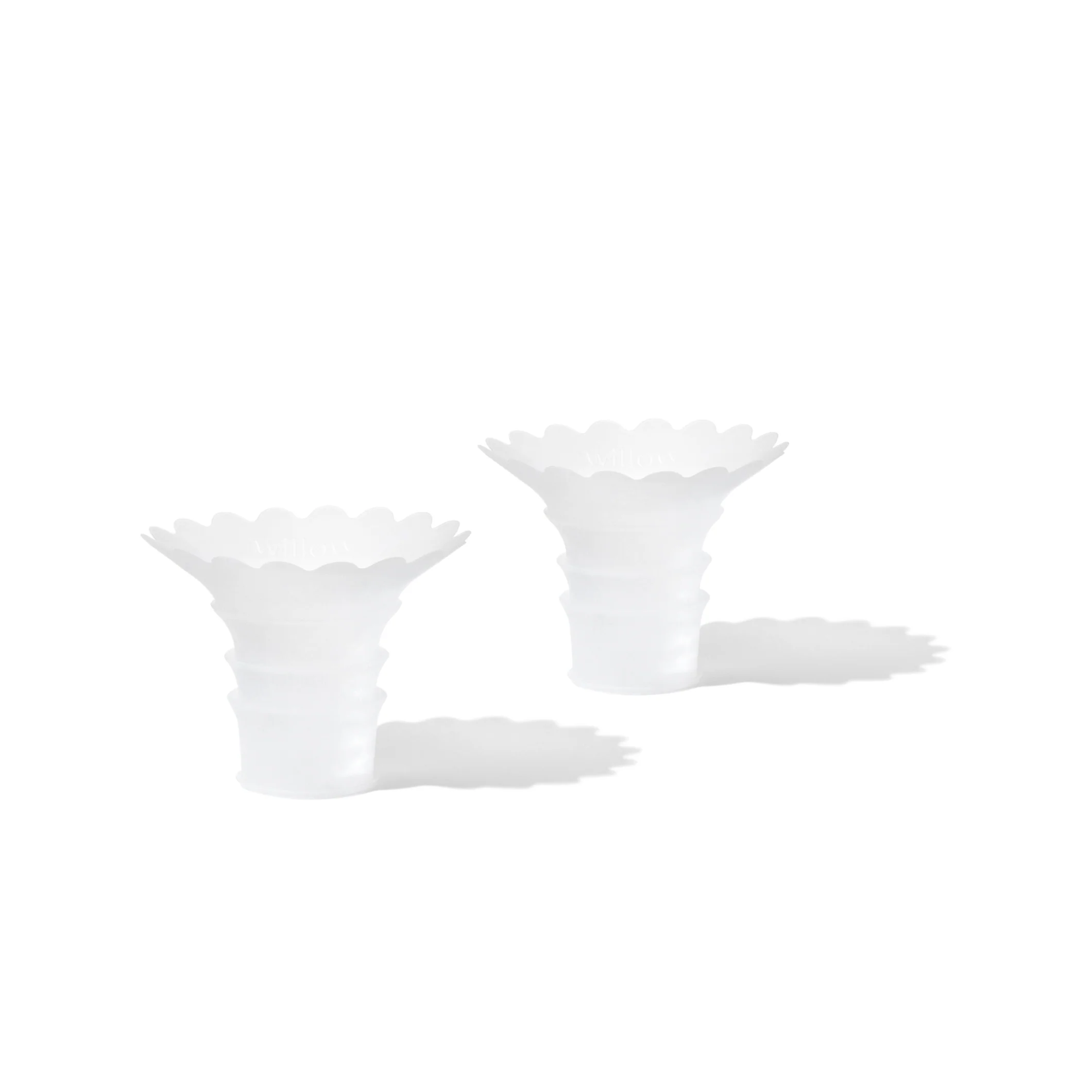 Willow Sizing Insert Set 2-Pack for Smaller Flange Sizes