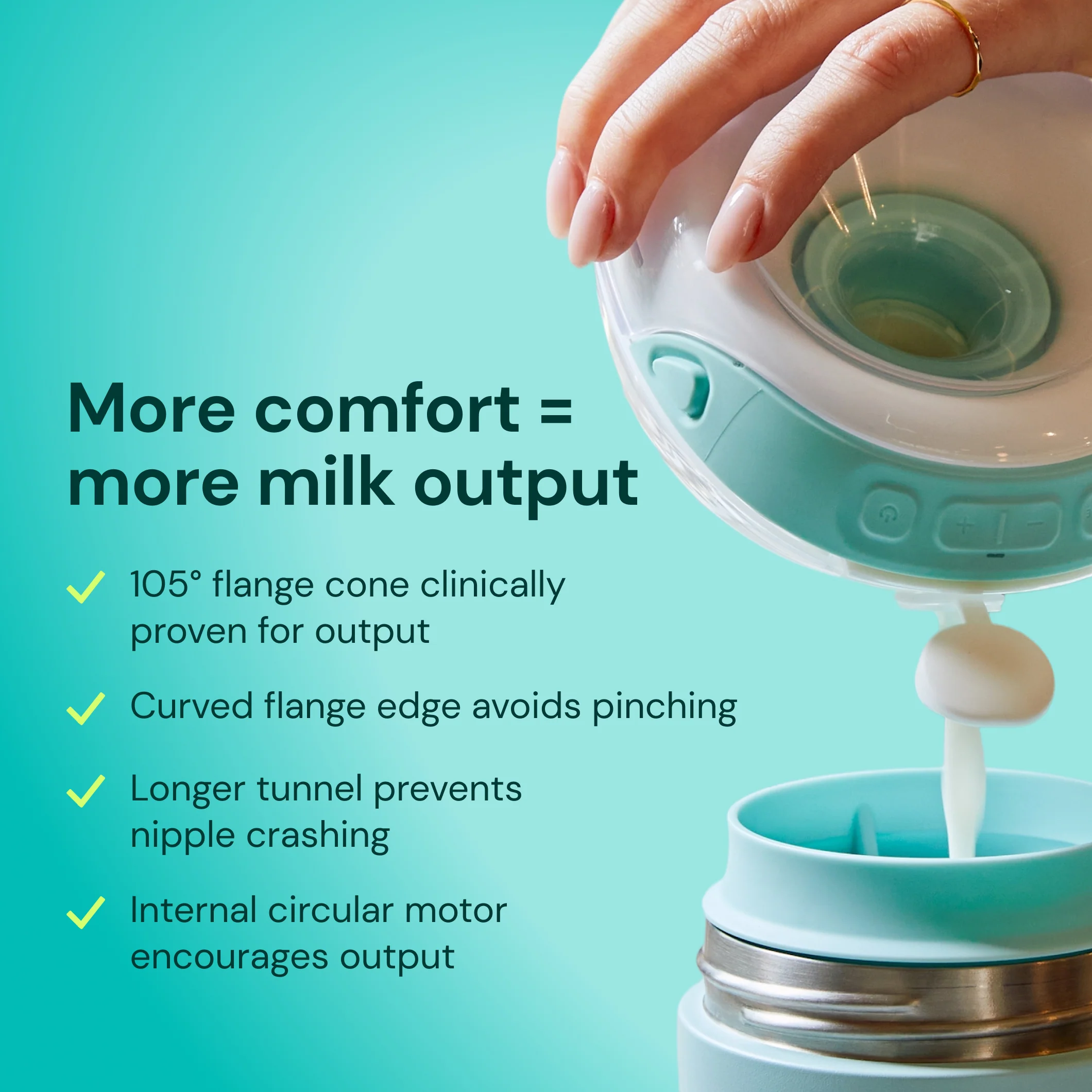 Willow Go® Wearable Breast Pump with ComfortFlow™ Technology