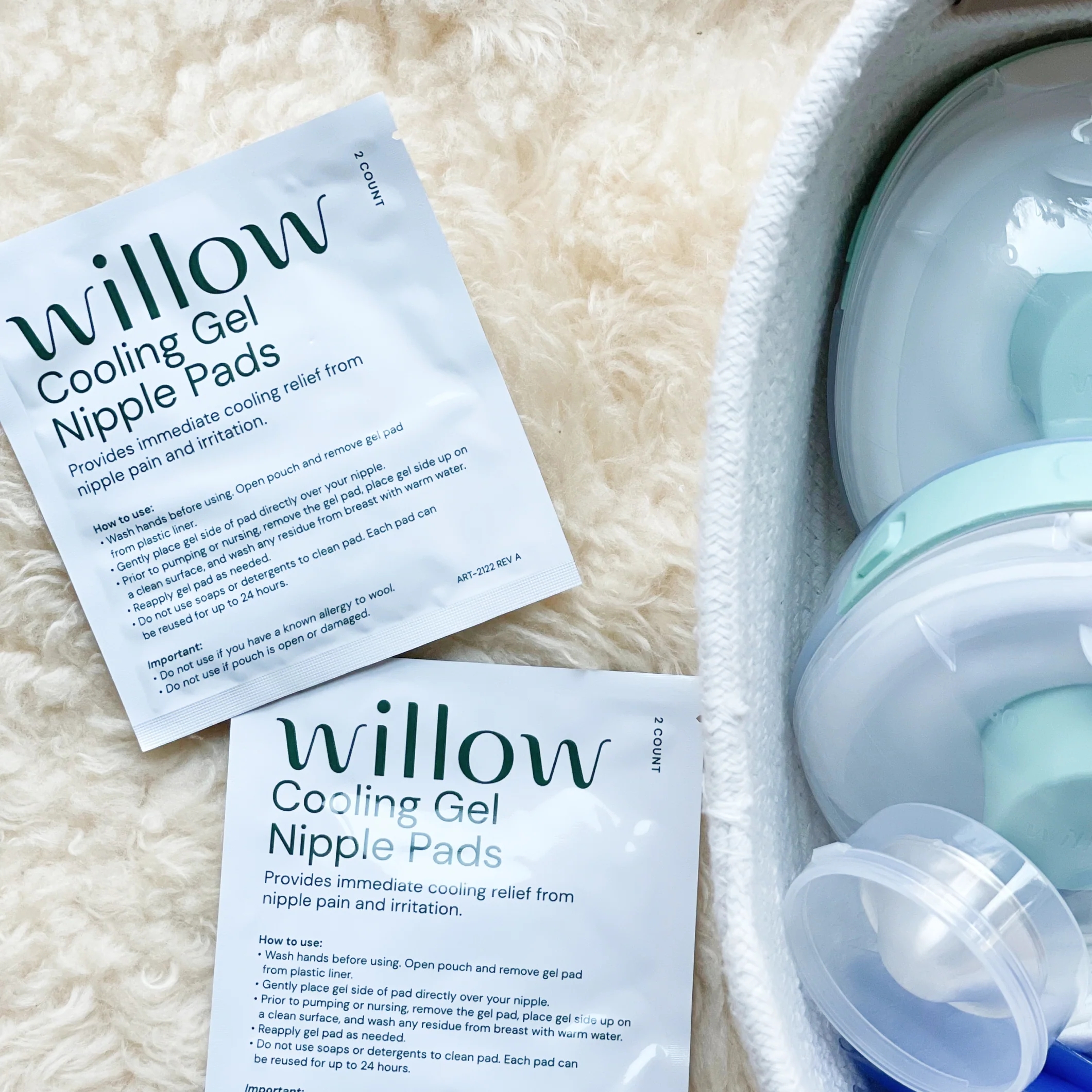 Cooling Gel Nipple Pads for Sore Nipples Between Sessions