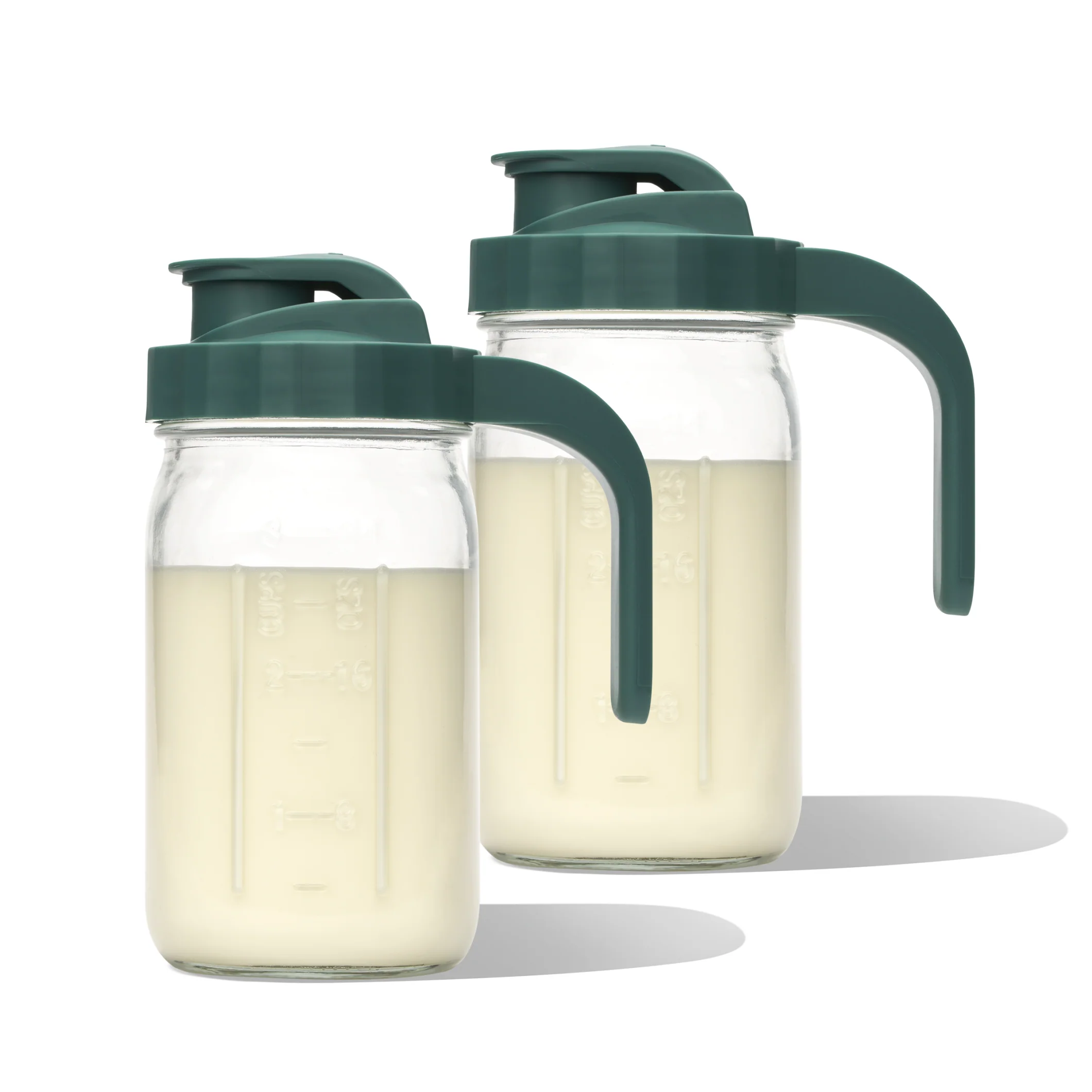 Glas-Muttermilchkrug Duo