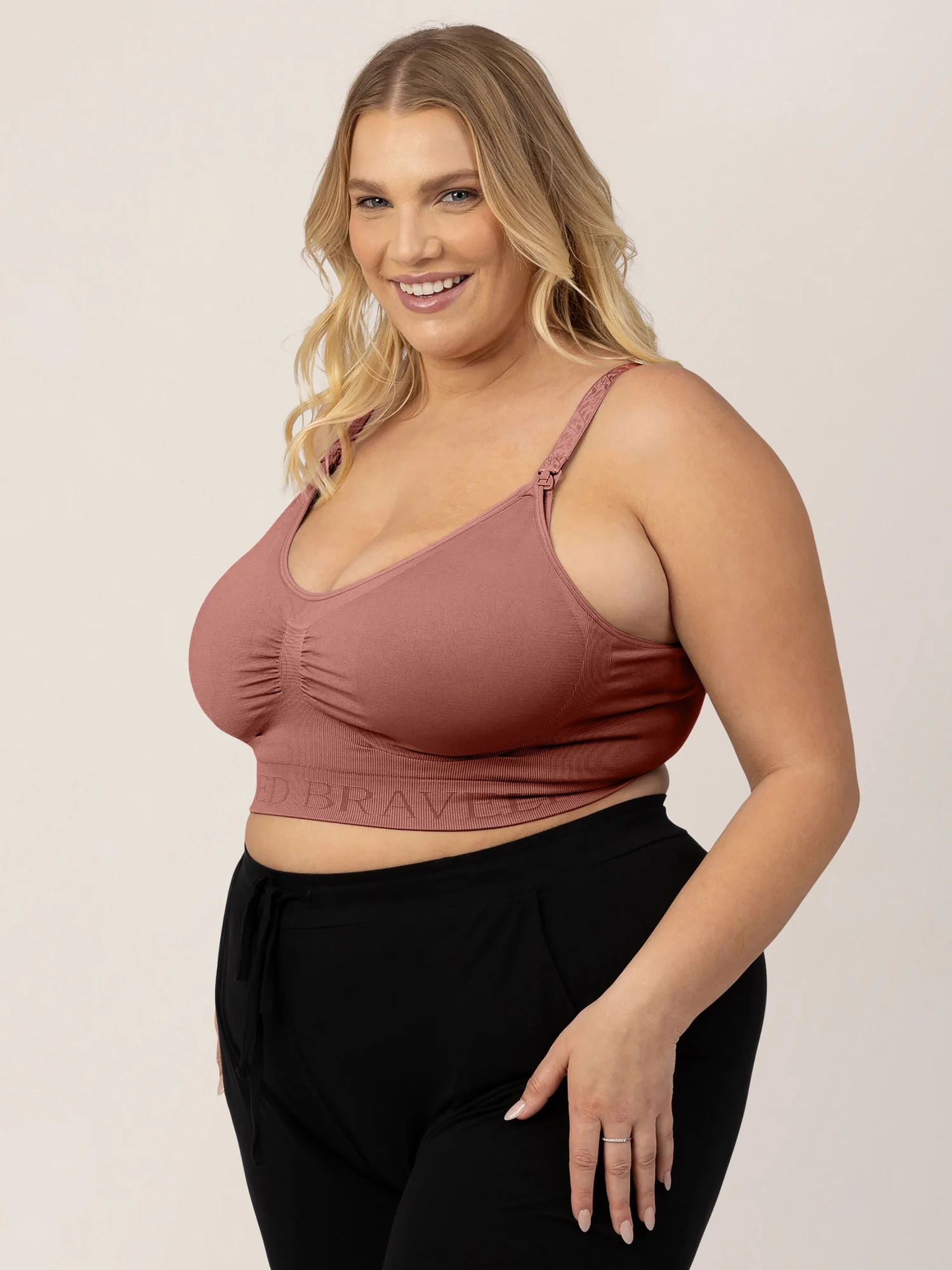 Simply Sublime® Nursing Bra in Redwood for Everyday Feeding