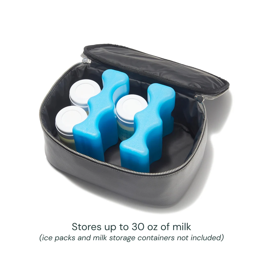 Pump Anywhere Bag with Removable Milk Cooler for Pumping Essentials