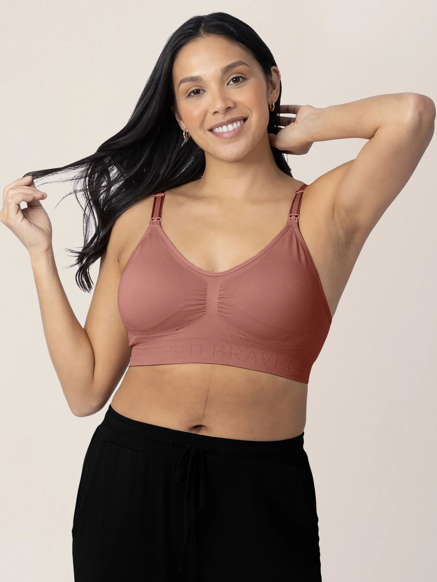 Simply Sublime® Nursing Bra in Redwood for Everyday Feeding