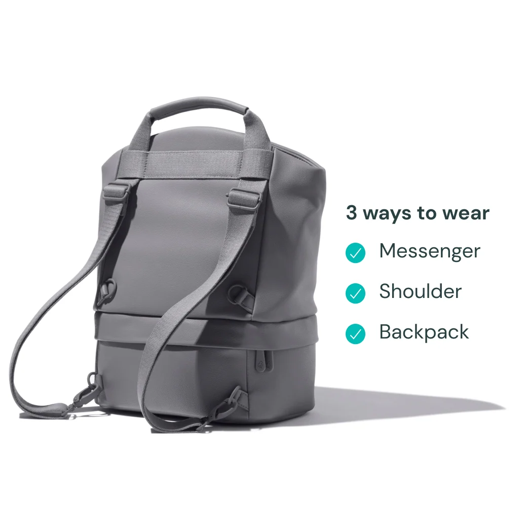 Pump Anywhere Bag with Removable Milk Cooler for Pumping Essentials