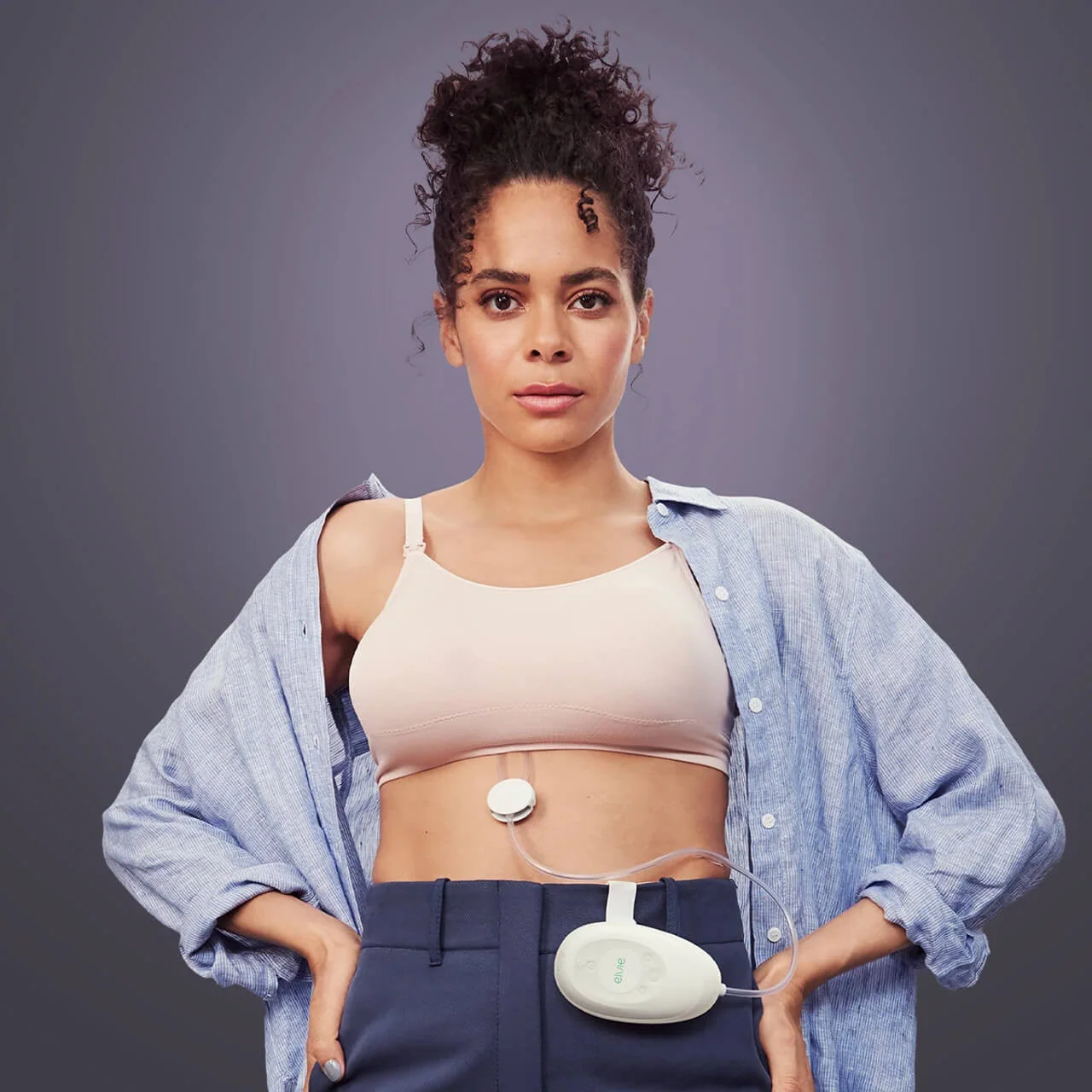 Elvie Stride Hospital-Grade Electric Breast Pump, Hands-Free and Portable