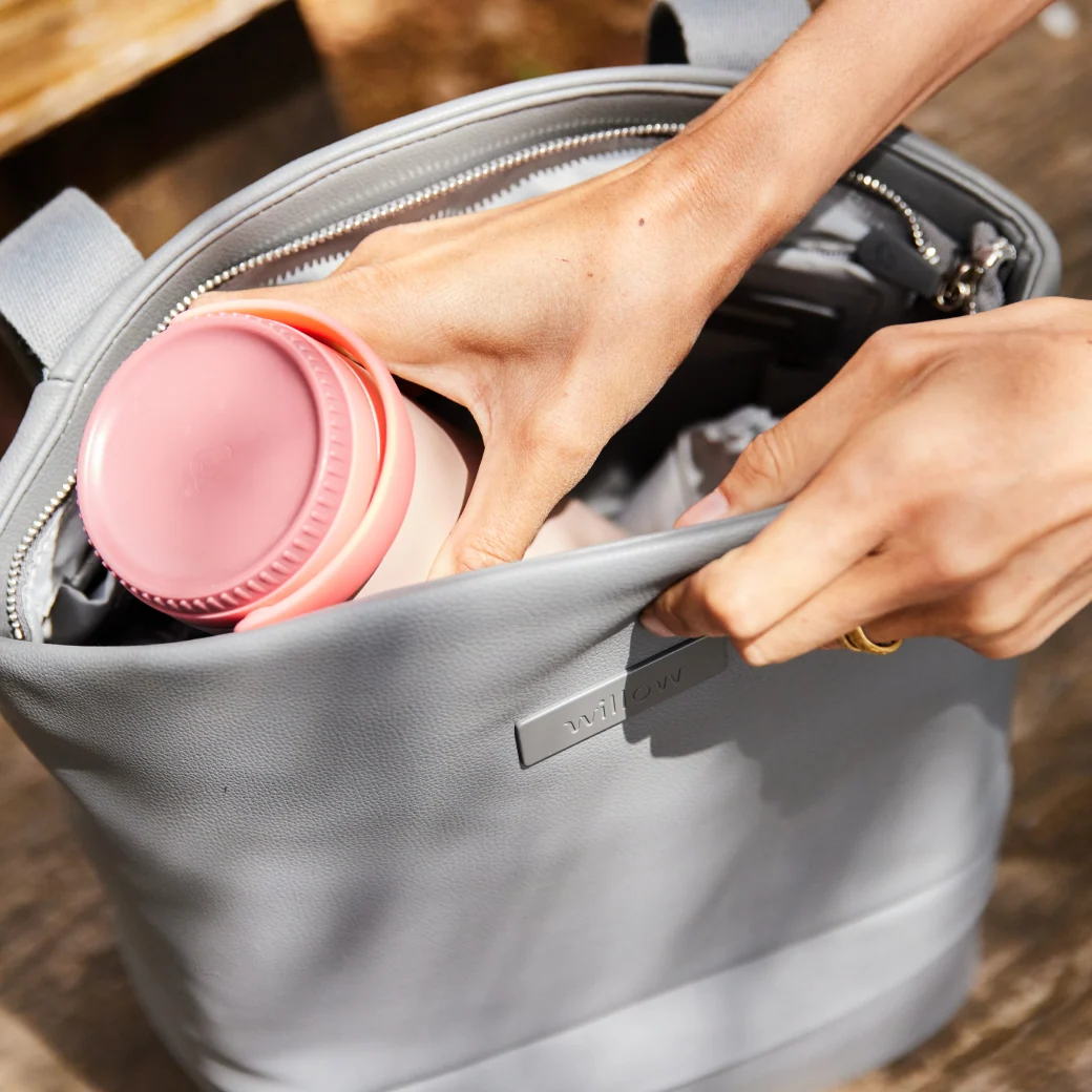 Pump Anywhere Bag with Removable Milk Cooler for Pumping Essentials