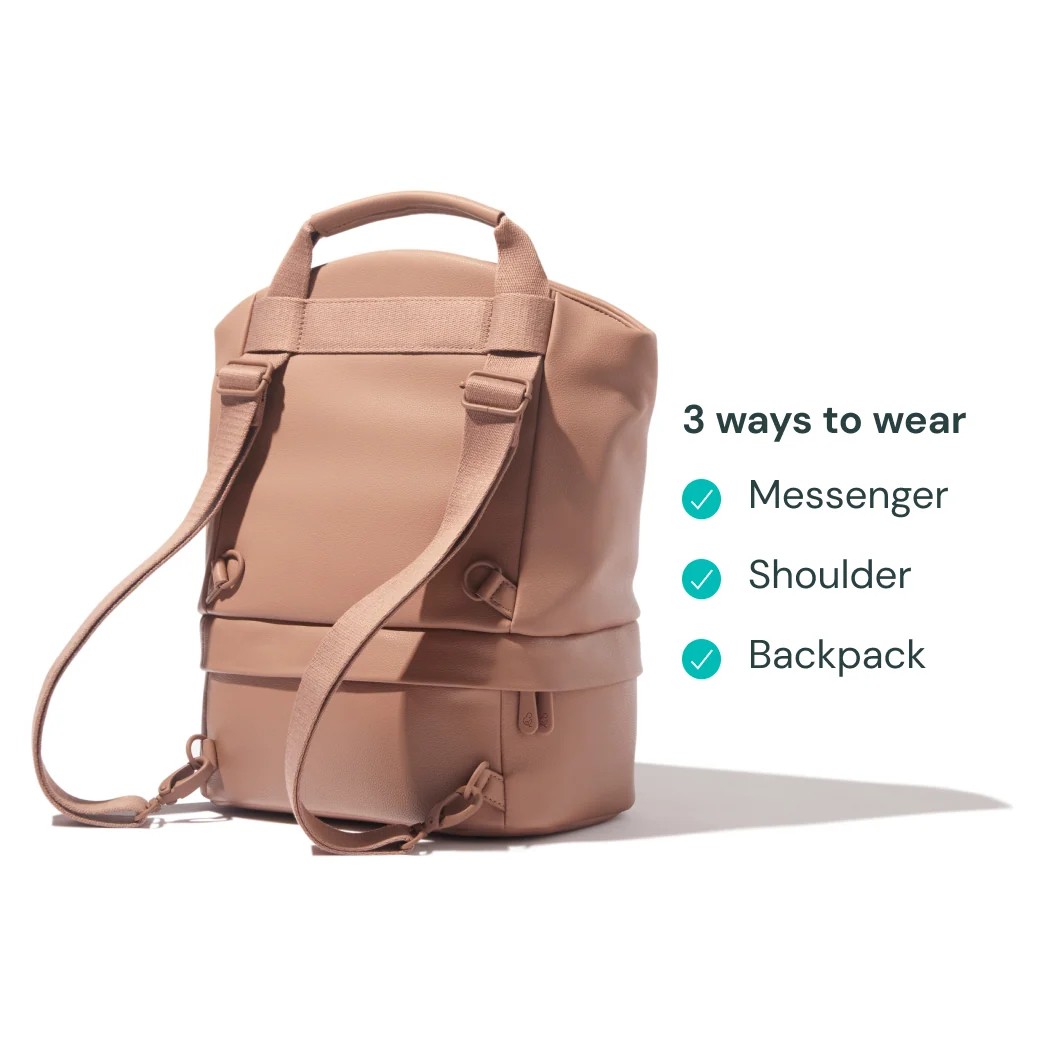 Pump Anywhere Bag with Removable Milk Cooler for Pumping Essentials